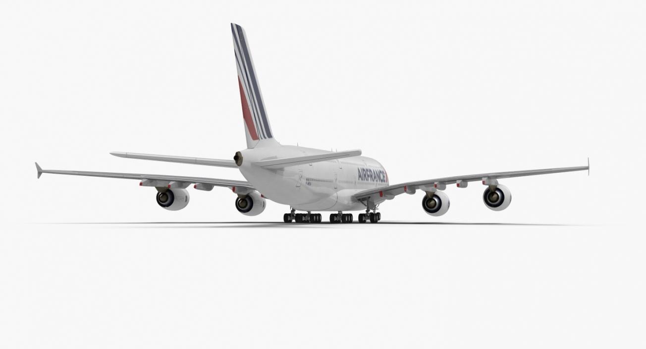 Airbus A380-1000 Air France 3D